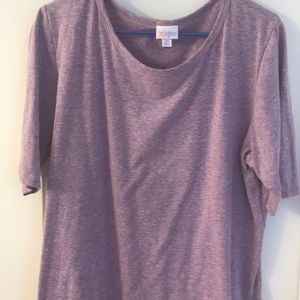 LuLaRoe 3X Gigi. Heathered purple